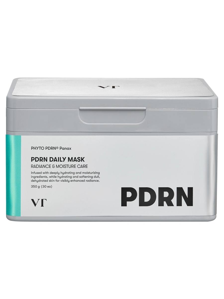 Набор тканевых масок с ПДРН для сияния кожи VT Cosmetics PDRN Daily Mask, 30 шт